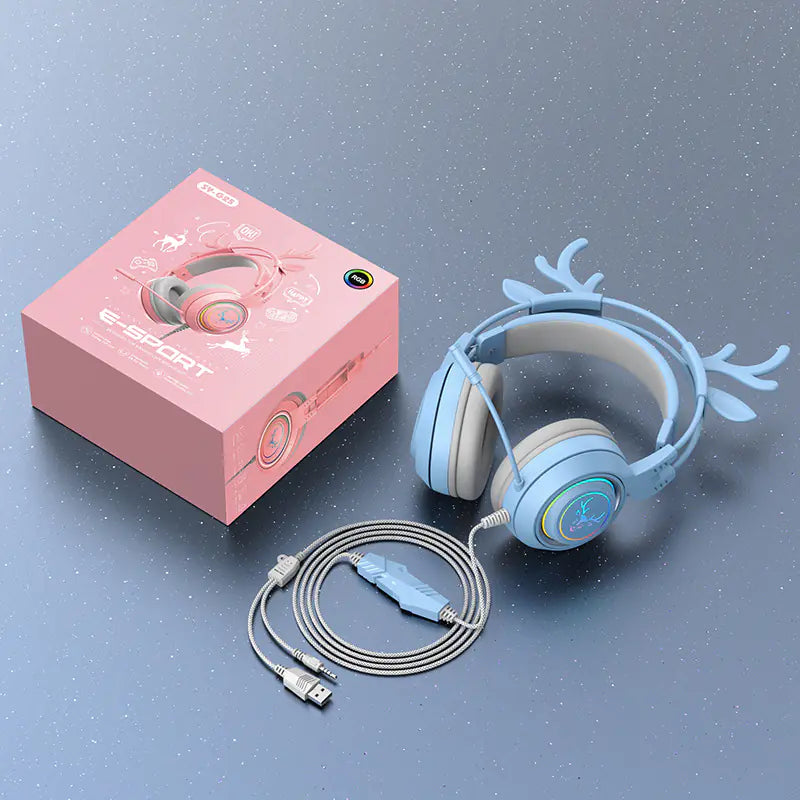 Wired Headset for Computer, Console, and Mobile Gaming
