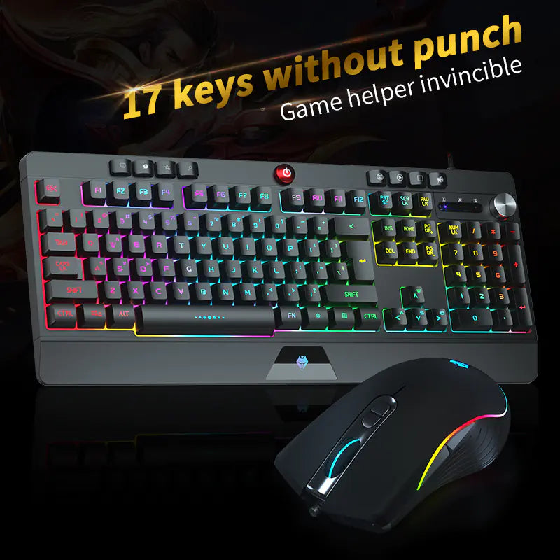 RGB Gaming Keyboard and Mouse Set