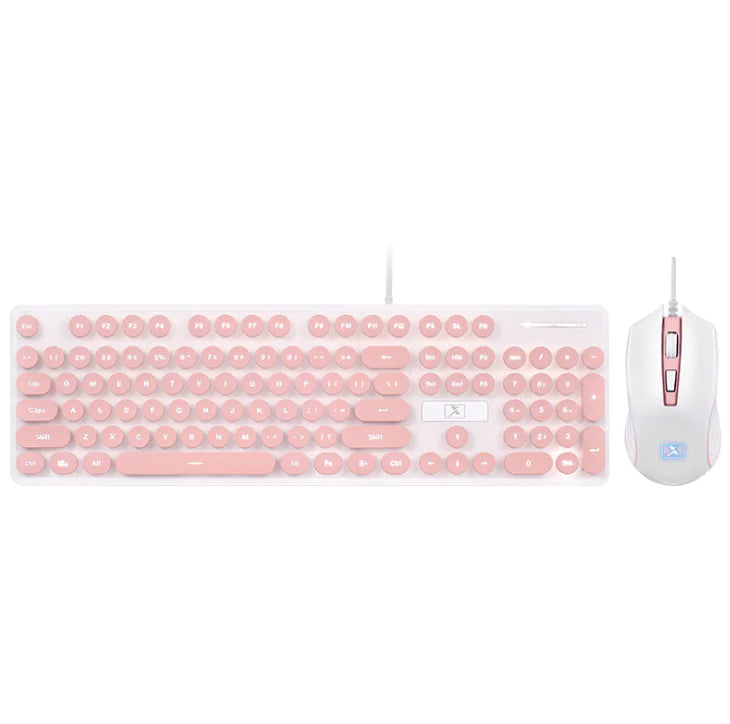 Gaming Keyboard and Mouse Set - Various Colors