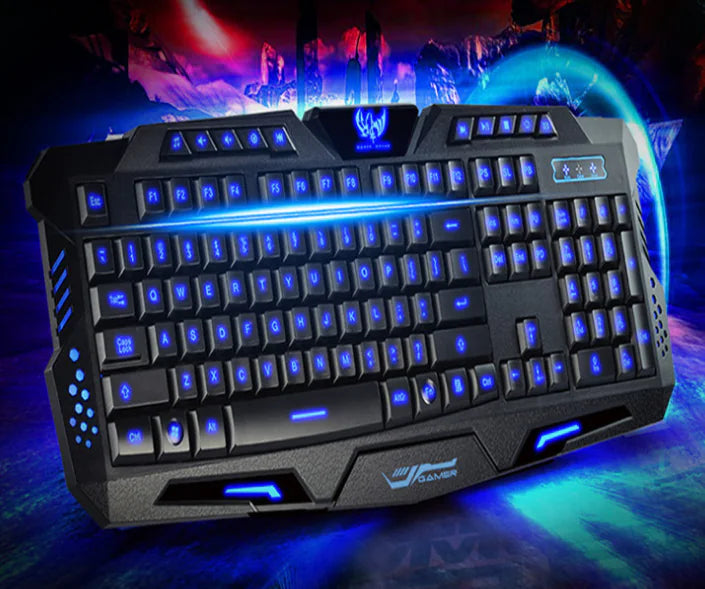 M200 Mechanical Gaming Keyboard with Tri-Color Backlight