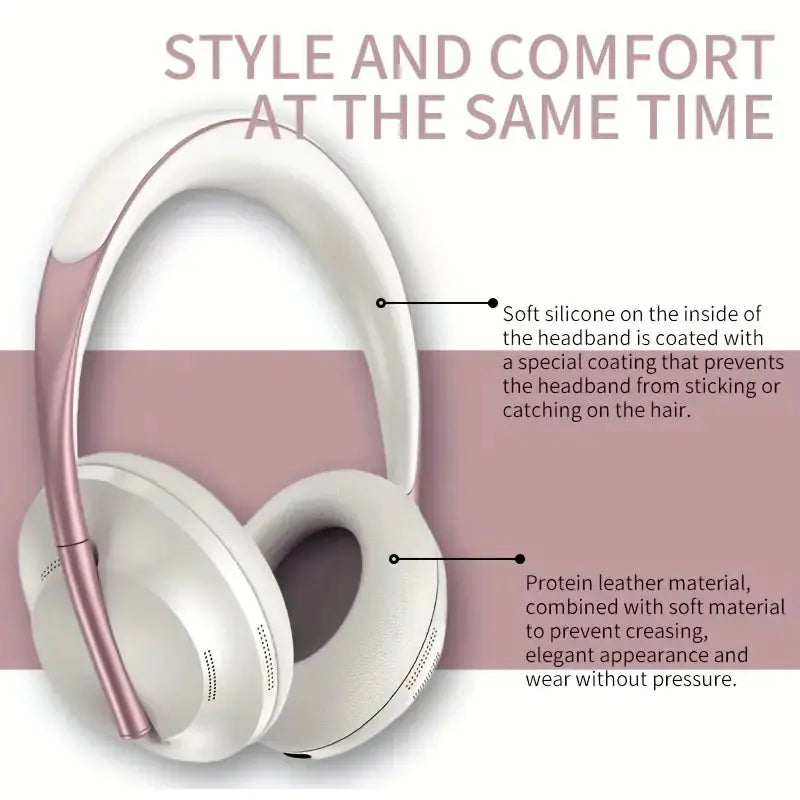Wireless Gaming Headphones with Heavy Bass Earmuffs