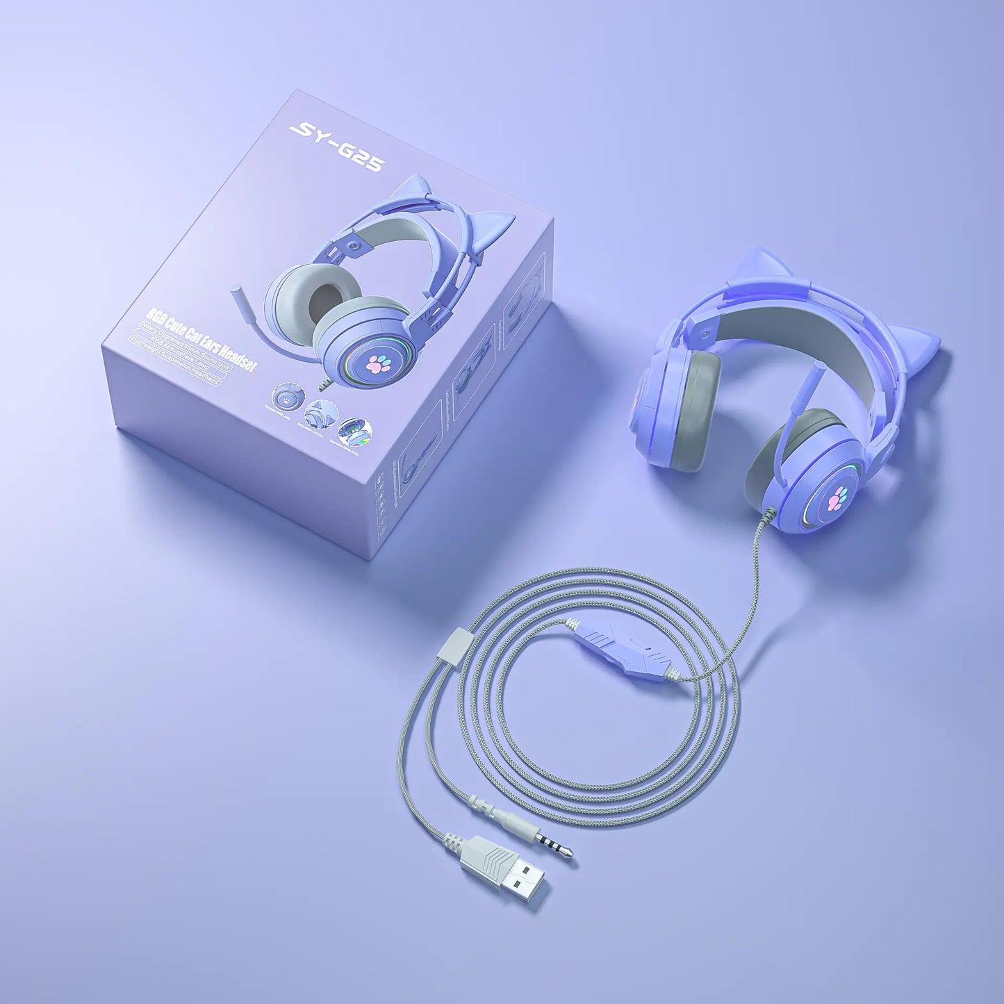 Wired Headset for Computer, Console, and Mobile Gaming