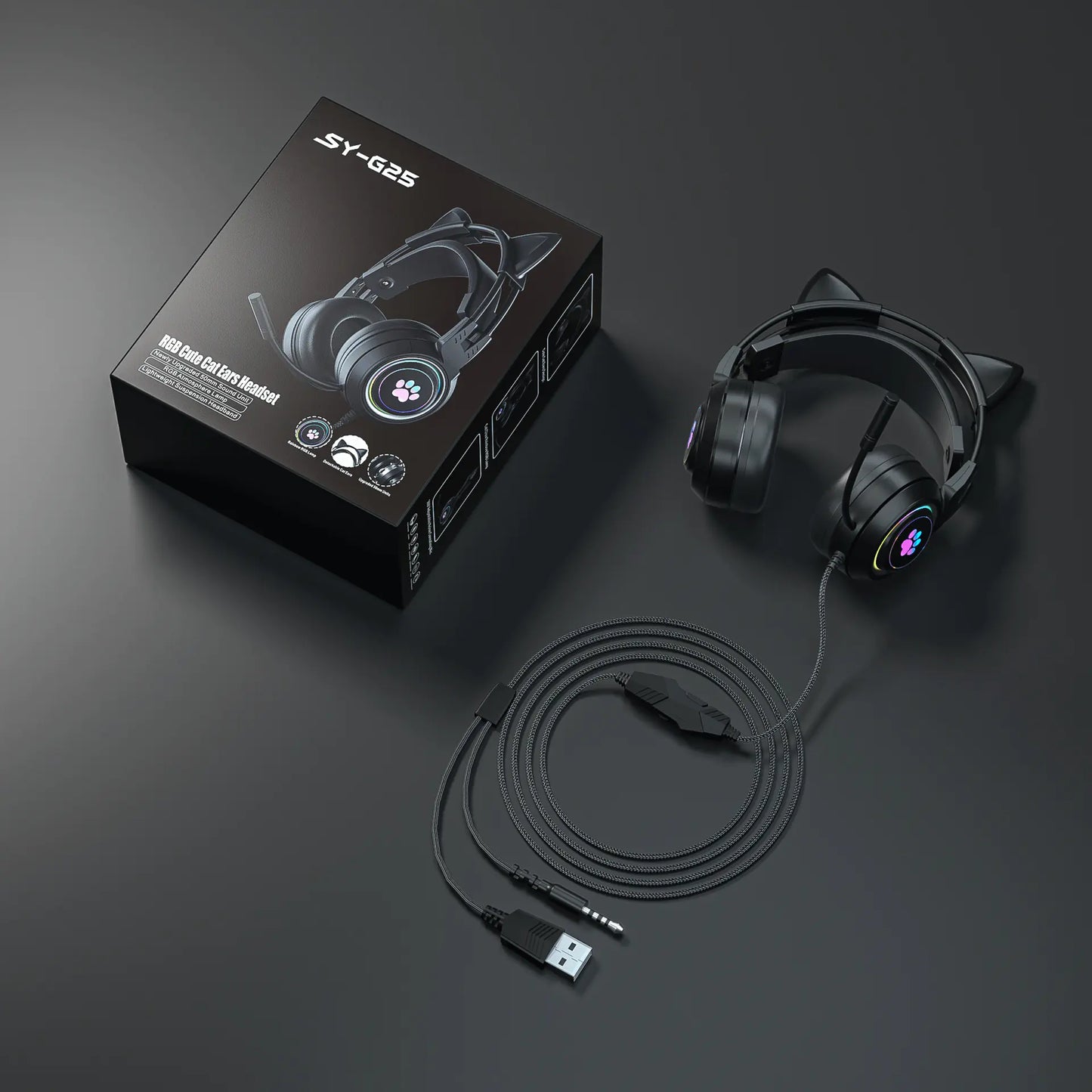 Wired Headset for Computer, Console, and Mobile Gaming