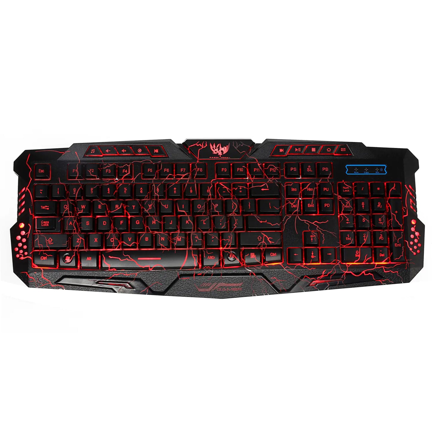 Backlit Gaming Keyboard Crack Design