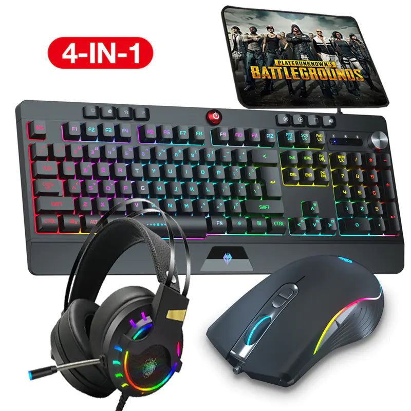 RGB Gaming Keyboard and Mouse Set
