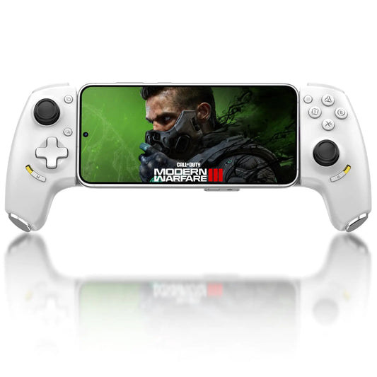 Phone Controller for iPhone 15/16 Series & Android (USB-C) Mobile Gaming Controller with Hall Effect Joysticks/Hall Trigger/2 Mappable Buttons/3.5mm Audio Jack, Play COD Cloud Games & More