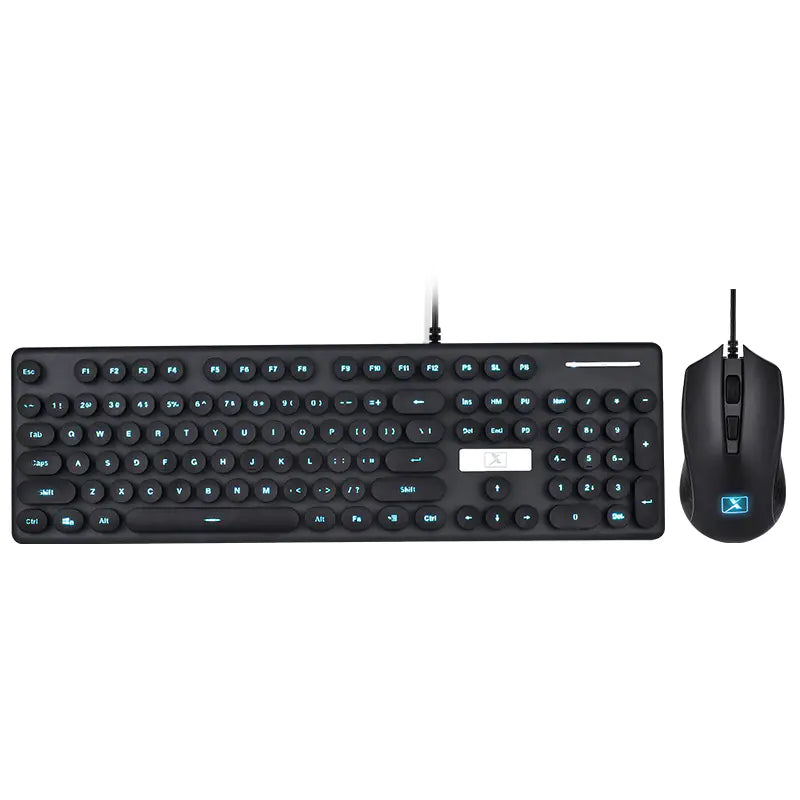 Gaming Keyboard and Mouse Set - Various Colors