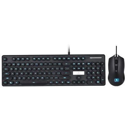 Gaming Keyboard and Mouse Set - Various Colors
