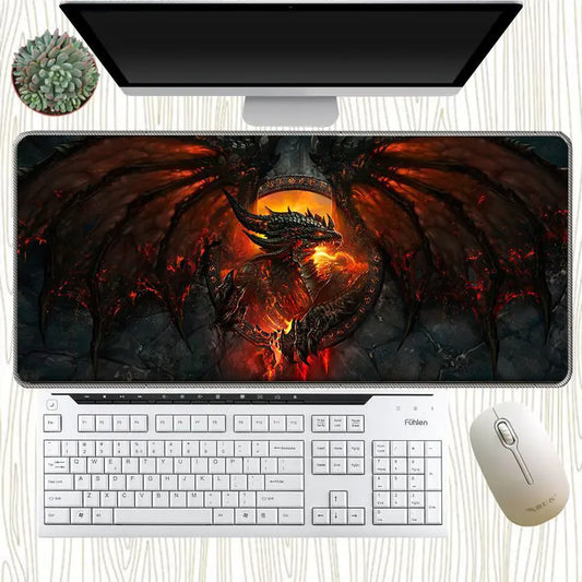 WoW Gaming Desk Mat for Keyboard and Mouse