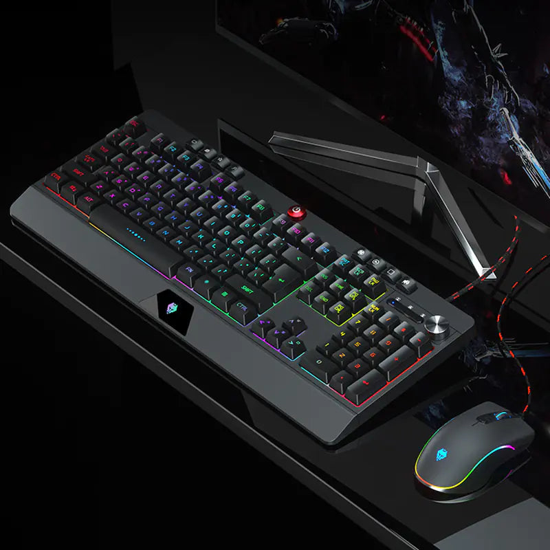 RGB Gaming Keyboard and Mouse Set
